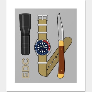 EDC SKX Watch Posters and Art